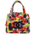 CHANEL 1997 watercolour floral printed Handbag 72110 Fashion