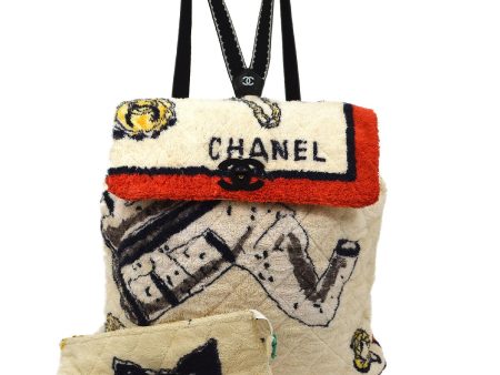 CHANEL 1994 Terry Cloth Backpack AK31353j Online Hot Sale