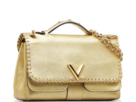 LOUIS VUITTON 2017 Very Leather Chain Shoulder Bag For Cheap