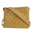 CHANEL * 1996-1997 Flap Box Vanity Shoulder Bag Small Beige Caviar 17301 Cheap