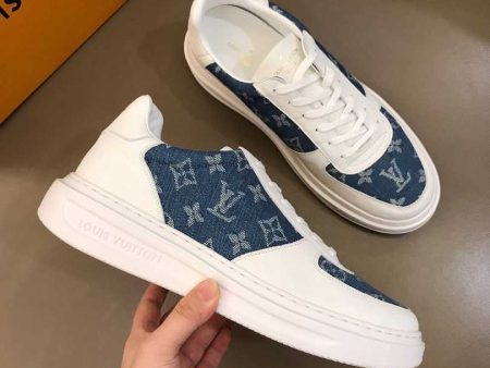 Louis Vuitton Beverly Hills Blue Sneaker For Discount