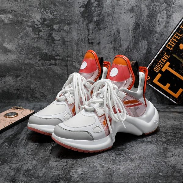 Louis Vuitton Archlight White Orange Sneaker Online