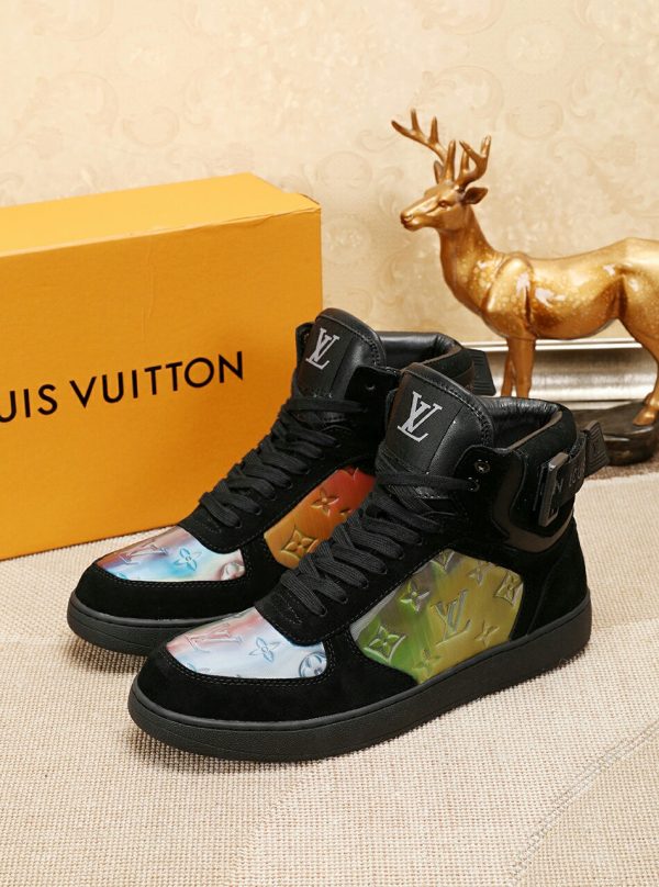 Louis Vuitton High Top Black Sneaker Sale