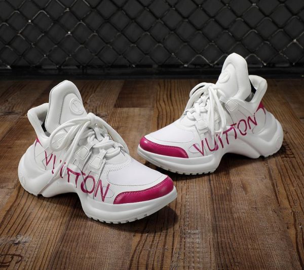 Louis Vuitton Archlight White Pink Sneaker Online now