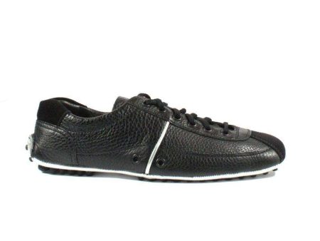 Prada Designer Shoes Black Leather Driving Men s Designer Shoes on Sale