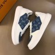 Louis Vuitton Beverly Hills Blue Sneaker For Discount