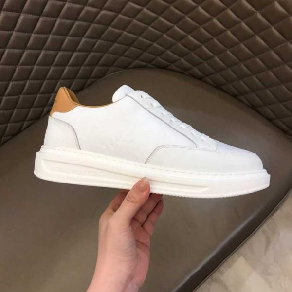 Louis Vuitton Beverly Hills White Yellow Sneaker Online now