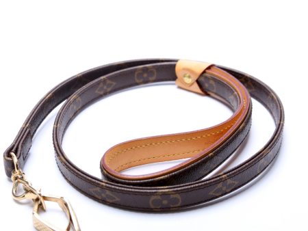 Louis Vuitton Baxter Lead MM Monogram Dog Leash on Sale