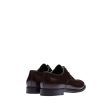 Prada 2EB184-ZJY Men s Shoes Brown Polished Calf-Skin Leather Derby Oxfords (PRM1010) Online Hot Sale