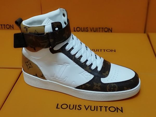 Louis Vuitton Rivoli White Brown Sneaker Supply