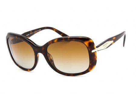 Prada   04ZS Sunglasses Dark Havana  Brown Gradient Women s Sale