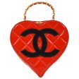 CHANEL * 1995 Heart Vanity Handbag 63825 Online Sale