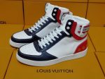 Louis Vuitton Rivoli Black Red Sneaker For Discount