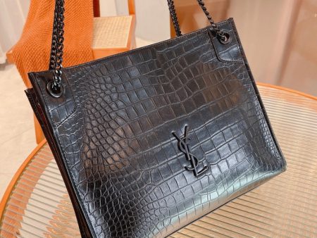 Yves Saint Laurent woman Shoulder Black handbag For Cheap