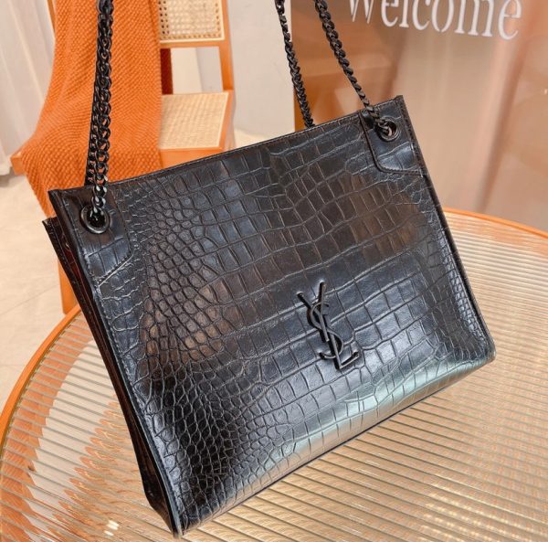 Yves Saint Laurent woman Shoulder Black handbag For Cheap