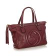 Gucci Soho Working Leather Tote Bag Cheap