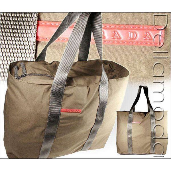 Prada Large Travel Bag 4VA106 Militare Green(PR558) Hot on Sale