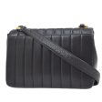 CHANEL 1991-1994 Vertical Round Border Flap Shoulder Bag Small Black Lambskin 45618 on Sale