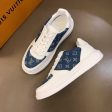 Louis Vuitton Beverly Hills Blue Sneaker For Discount