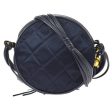 CHANEL 1989-1991 Quilted CC Fringe Cross Body Shoulder Bag Navy yg02090d Online