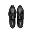 Prada 2DG094-B4L Men s Shoes Black Calf-Skin Leather Moccasin Loafers (PRM1006) Online Hot Sale