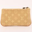 LOUIS VUITTON 2008 Made Monogram Mini Lin Pochette Cles Beige Online