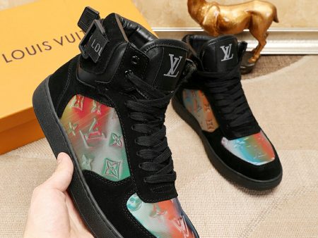 Louis Vuitton High Top Black Sneaker Sale