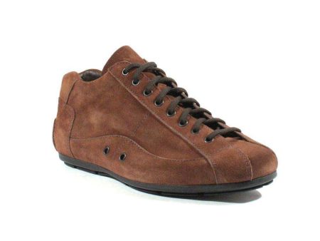 Prada Men s Designer Shoes Tobacco Color Suede Sports Designer Shoes 2T1559 (PRM15) For Discount