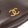 CHANEL 1991-1994 Brown Caviar Triple CC Tote 81102 Sale