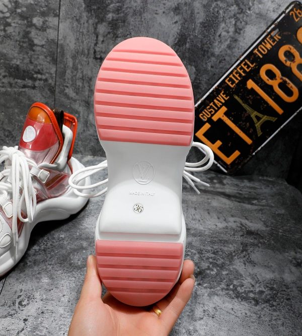 Louis Vuitton Archlight White Orange Sneaker Online