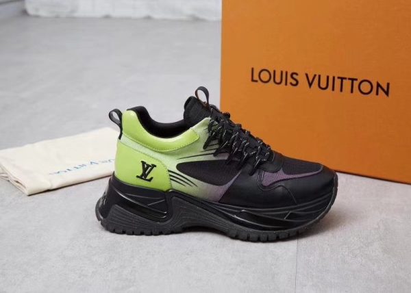 Louis Vuitton Run Away Green Black Sneaker Supply