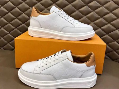 Louis Vuitton Beverly Hills White Yellow Sneaker Online now