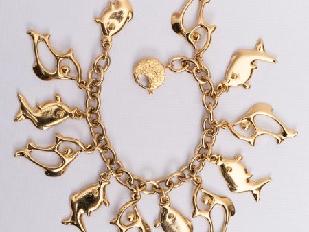 Bracelet poissons Yves Saint Laurent Cheap