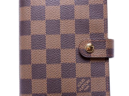 Louis Vuitton Agenda Small Ring Damier Ebene Cheap