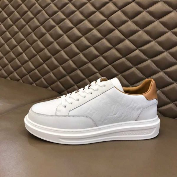 Louis Vuitton Beverly Hills White Yellow Sneaker Online now