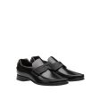 Prada 2DG094-B4L Men s Shoes Black Calf-Skin Leather Moccasin Loafers (PRM1006) Online Hot Sale