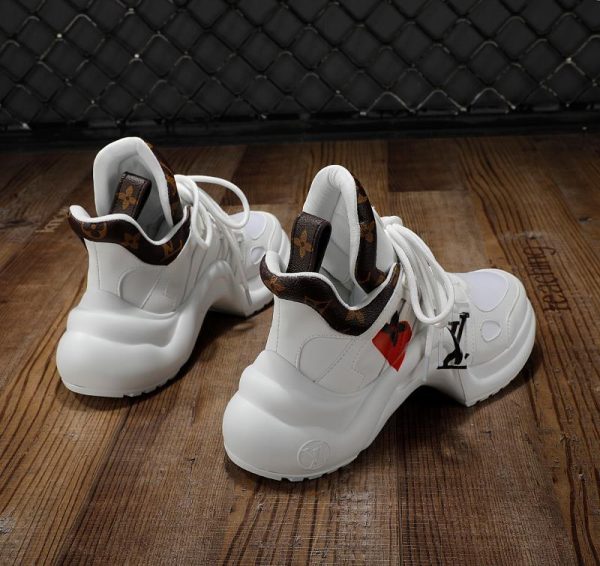 Louis Vuitton Archlight White Brown Sneaker Hot on Sale