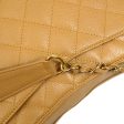 CHANEL 2003-2004 Hobo Bag Beige Caviar 15748 Cheap