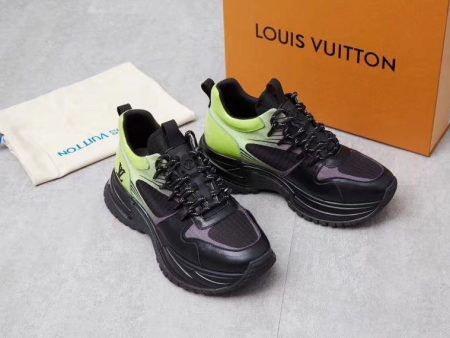 Louis Vuitton Run Away Green Black Sneaker Supply