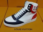 Louis Vuitton Rivoli Black Red Sneaker For Discount