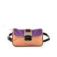 Prada Women s Purple & Pink Fabric Waist Strap Bag (PR1013) For Discount