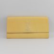 Yves Saint Laurent yellow leather clutch TWS pop For Discount