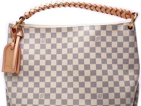 Louis Vuitton Beaubourg Hobo MM Damier Azur For Discount