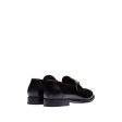 Prada 2DB169-ZJY Men s Shoes Black Calf-Skin Leather Loafers (PRM1003) For Sale