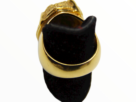 Yves Saint Laurent vintage nugget ring  - 1990s Online Sale