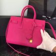 Yves Saint Laurent Small Sac De Jour Bag In Rosy Leather Fashion