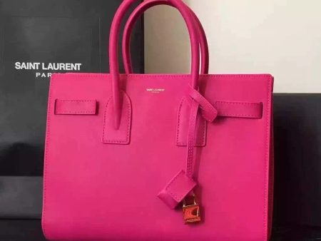 Yves Saint Laurent Small Sac De Jour Bag In Rosy Leather Sale