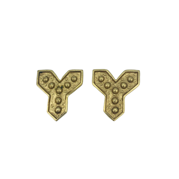 Yves Saint Laurent Y-shaped earrings - 1990s Discount