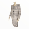 Yves Saint Laurent Variation checkered skirt set - M Online now