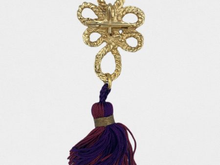 Yves Saint Laurent tassel brooch - 1980s Cheap